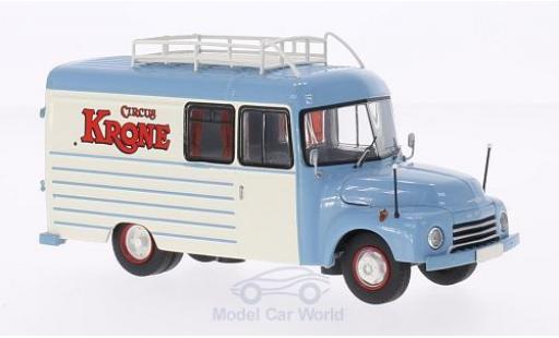 Opel Blitz 1/43 Premium ClassiXXs 175t Circus Krone Fenster-Koffer-LKW mit Dachgepäckträger miniature