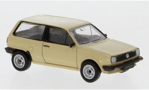 Miniature Volkswagen Polo 1/87 Premium ClassiXXs II beige 1985 Volkswagen Polo 1/87 Premium ClassiXXs II beige 1985 miniature