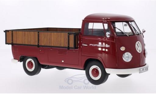 Miniature Volkswagen T1 A 1/18 Premium ClassiXXs Großraumpritsche Porsche 1965 Volkswagen T1 A 1/18 Premium ClassiXXs Großraumpritsche Porsche 1965 miniature