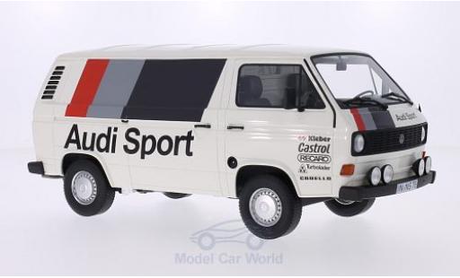 Miniature Volkswagen T3 A 1/18 Premium ClassiXXs Kasten Audi Sport 1980 Volkswagen T3 A 1/18 Premium ClassiXXs Kasten Audi Sport 1980 miniature