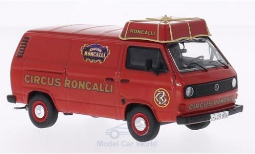 Miniature Volkswagen T3 A 1/43 Premium ClassiXXs a Circus Roncalli Kasten mit Schirmdach Volkswagen T3 A 1/43 Premium ClassiXXs a Circus Roncalli Kasten mit Schirmdach miniature