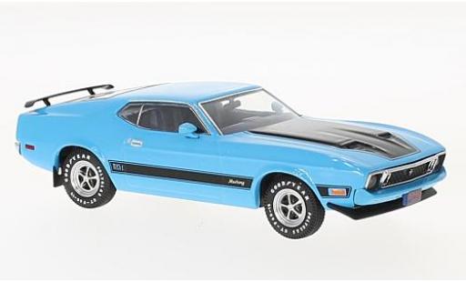 Miniature Ford Mustang 1/43 Premium X Mach 1 bleue/noire 1973 with Spoilers Ford Mustang 1/43 Premium X Mach 1 bleue/noire 1973 with Spoilers miniature