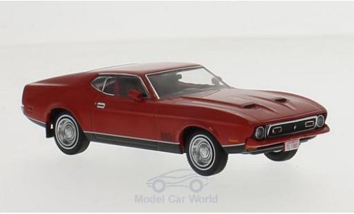 Miniature Ford Mustang 1971 1/43 Premium X Mach 1 rouge 1971 Ford Mustang 1971 1/43 Premium X Mach 1 rouge 1971 miniature