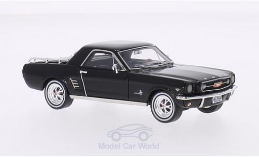 Miniature Ford Mustang 1/43 Premium X Mustero noire 1966 Ford Mustang 1/43 Premium X Mustero noire 1966 miniature