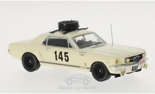 Miniature Ford Mustang 1/43 Premium X No.145 Equipe France Rallye Monte-Carlo 1966 H.Chemin/J-L.Trintignant Ford Mustang 1/43 Premium X No.145 Equipe France Rallye Monte-Carlo 1966 H.Chemin/J-L.Trintignant miniature
