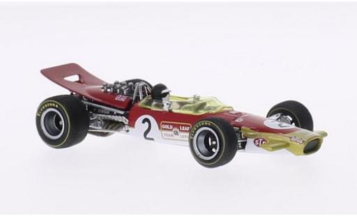 Miniature Lotus 49B 1/43 Quartzo No.2 GP Belgien 1968 avec figurine de conducteur J.Oliver Lotus 49B 1/43 Quartzo No.2 GP Belgien 1968 avec figurine de conducteur J.Oliver miniature