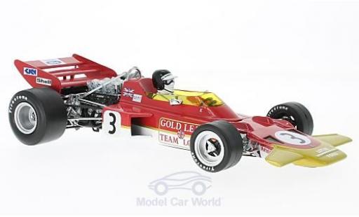 Miniature Lotus 72 1/18 Quartzo No.3 Team Gold Leaf Formel 1 GP Spanien 1970 J.Rindt Lotus 72 1/18 Quartzo No.3 Team Gold Leaf Formel 1 GP Spanien 1970 J.Rindt miniature