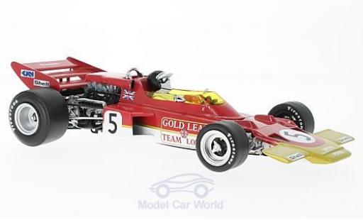 Miniature Lotus 72 1/18 Quartzo C No.5 Team Gold Leaf Formel 1 GP Großbritannien 1970 J.Rindt Lotus 72 1/18 Quartzo C No.5 Team Gold Leaf Formel 1 GP Großbritannien 1970 J.Rindt miniature