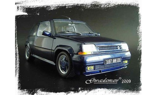Renault 5 Alain Oreille 1/18 Norev GT Turbo serie limitee miniature
