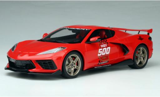 Chevrolet Corvette 1/18 RAR   Real Art Replicas C8 Stingray Offical Pace Car Indianapolis 500 2020 miniature