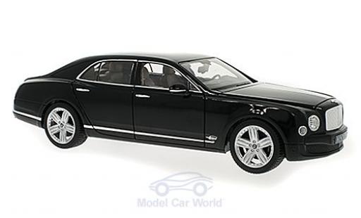 Miniature Bentley Mulsanne 1/18 Rastar noire Bentley Mulsanne 1/18 Rastar noire miniature