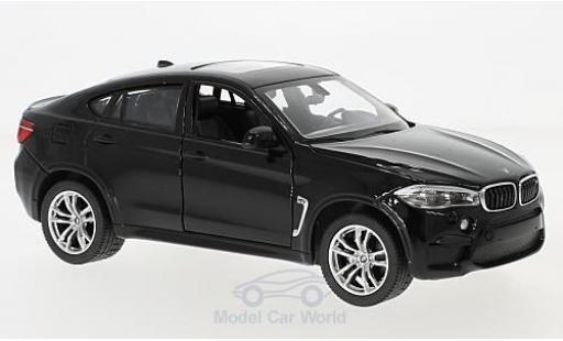 Bmw X6 1/24 Rastar M noire miniature