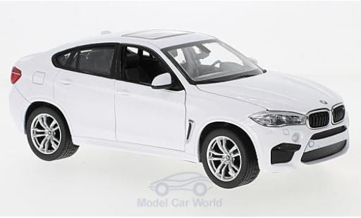 Miniature Bmw X6 1/24 Rastar M blanche Bmw X6 1/24 Rastar M blanche miniature