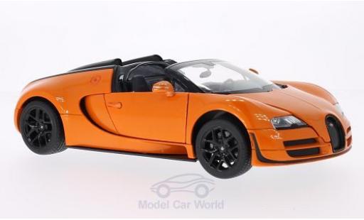 Miniature Bugatti Veyron Grand Sport 1/18 Rastar 16.4 Grand Sport Vitesse orange Bugatti Veyron Grand Sport 1/18 Rastar 16.4 Grand Sport Vitesse orange miniature