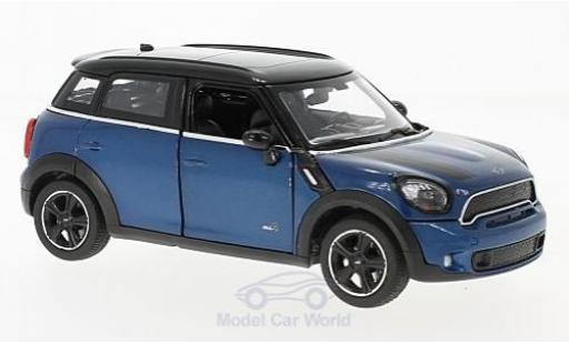 Miniature Mini Cooper S 1/24 Rastar S Countryman (R60) metallise bleue Mini Cooper S 1/24 Rastar S Countryman (R60) metallise bleue miniature