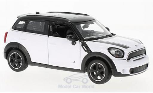 Miniature Mini Cooper S 1/24 Rastar S Countryman (R60) blanche/noire Mini Cooper S 1/24 Rastar S Countryman (R60) blanche/noire miniature