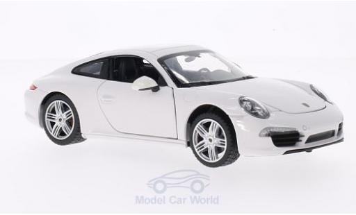 Miniature Porsche 911 1/24 Rastar Carrera S blanche Porsche 911 1/24 Rastar Carrera S blanche miniature