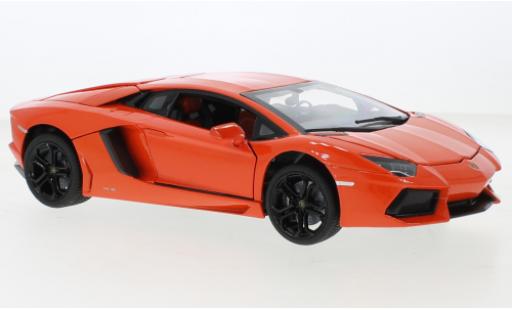 Miniature Lamborghini Aventador 1/18 Rastar LP 700-4 metallise orange Lamborghini Aventador 1/18 Rastar LP 700-4 metallise orange miniature