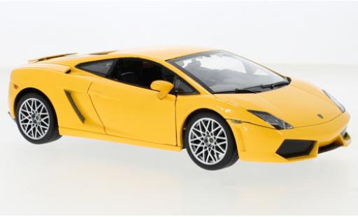Lamborghini Gallardo LP560-4 1/24 Rastar metallise jaune miniature