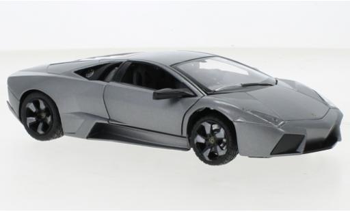 Miniature Lamborghini Reventon 1/24 Rastar metallise grise Lamborghini Reventon 1/24 Rastar metallise grise miniature