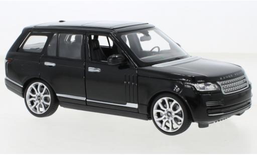 Miniature Land Rover Range Rover 1/24 Rastar noire Land Rover Range Rover 1/24 Rastar noire miniature