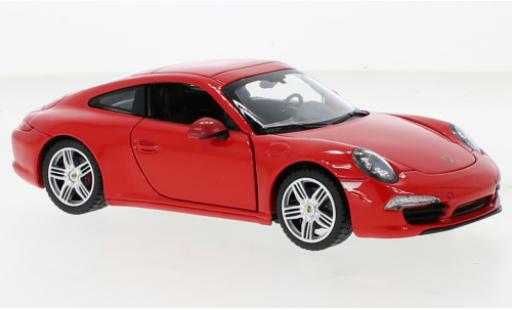 Miniature Porsche 911 1/24 Rastar Carrera S rouge Porsche 911 1/24 Rastar Carrera S rouge miniature