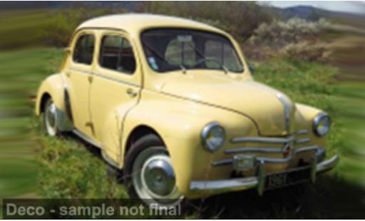 Renault 4CV 1/18 Solido beige 1:18 miniature