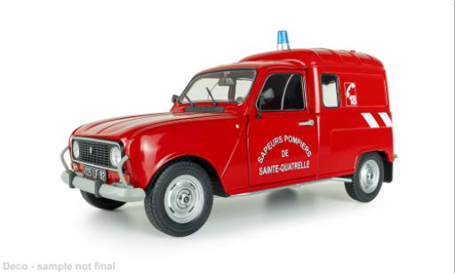 Renault 4 1/18 Solido LF rouge 1976 1:18 miniature