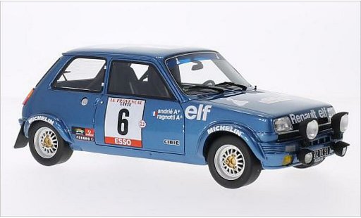 Renault 5 Alpine 1/18 Ottomobile Gruppe 2 No.6 Gitanes Tour de Corse 1979 miniature