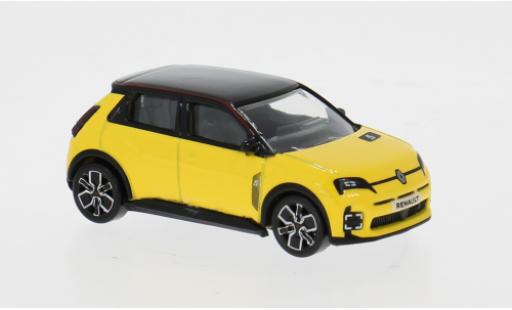 Renault 5 1/64 Norev E-Tech jaune 2024 1:64 miniature