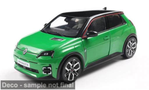 Renault 5 1/18 Solido E-Tech verte 1:18 miniature