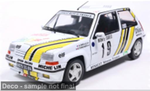 Renault 5 1/18 Solido GT Turbo #19 1:18 miniature