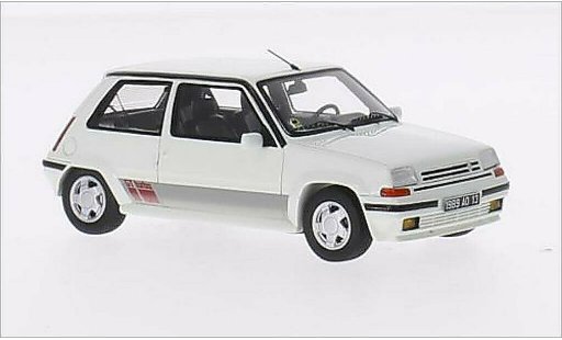 Renault 5 Turbo 1/43 Spark GT blanche 1988 miniature