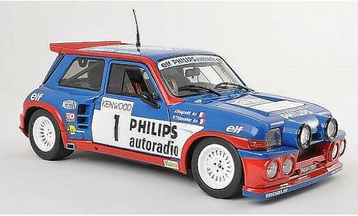Renault 5 Maxi Turbo 1/18 Solido No.1 Tour de France Auto 198 /P.Thimonier miniature