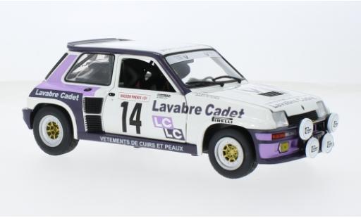 Renault 5 1/18 Solido Turbo #14 1:18 miniature