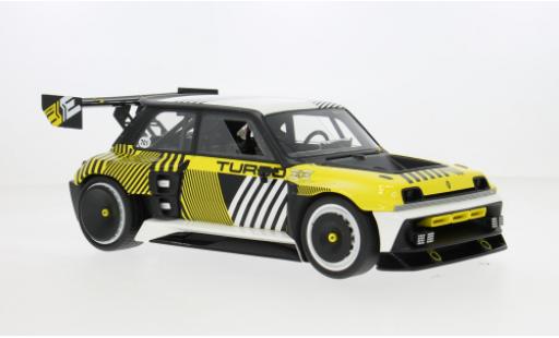 Renault 5 1/18 Ottomobile Turbo 3E E-Tech jaune/noire 2024 1:18 miniature