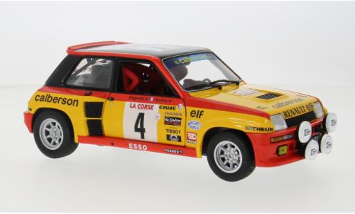 Renault 5 1/18 Solido Turbo #4 1:18 miniature