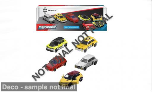 Renault 5 1/64 Majorette er Set: Giftpack jaune/rouge 1:64 miniature
