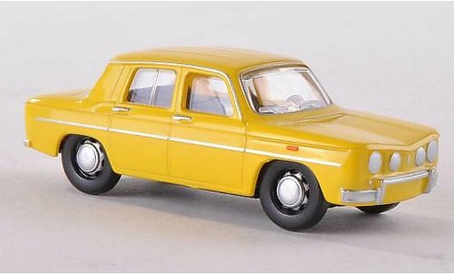 Renault 8 Gordini 1/87 Herpa zinkjaune miniature