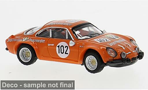 Alpine A110 1/87 Brekina Renault 1970 J&Atilde;&curren;germeister #102 1:87 miniature