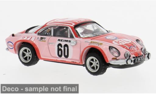 Alpine A110 1/87 Brekina Renault Rally Monte Carlo 1970 #60 S.Moss 1:87 miniature