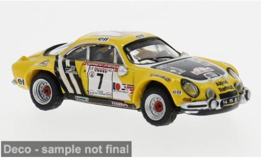 Alpine A110 1/87 Brekina Renault Tour de Corse 1970 #7 G.Nicholas 1:87 miniature