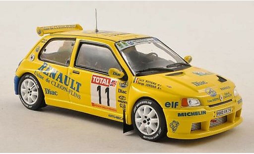 Renault Clio Maxi 1/43 IXO No.11 Alpine Rally du Rouergue 1995 /J.Boyere miniature