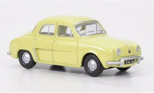 Renault Dauphine Base 1/76 Oxford jauneverte miniature