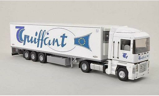 Renault Magnum Base 1/43 Eligor 4 Transports Guiffant Kuhlmalle-SZ miniature