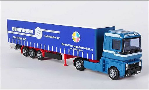 Renault Magnum Base 1/87 AWM Benntrans G-KSZ miniature