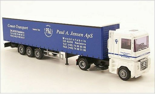 Renault Magnum Base 1/87 AWM Comet Transport G-malle-Sattelzug miniature