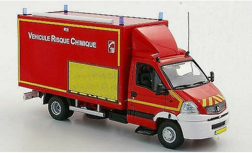 Renault Mascott Base 1/43 Norev Pompiers - Vehicule Risque Chimique Pompiers (F) 2009 miniature