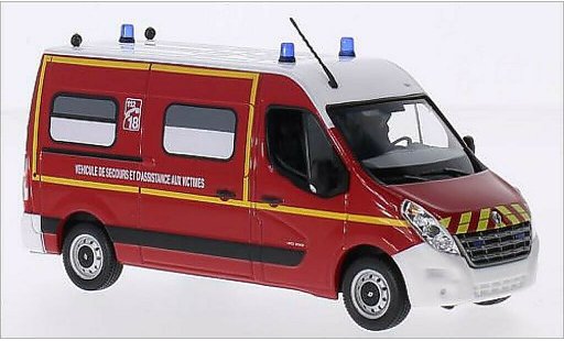 Renault Master Kasten 1/43 Norev fourgon Pompiers 2011 miniature
