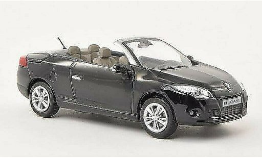Renault Megane Coupe Cabriolet 1/43 Norev noire 2009 miniature